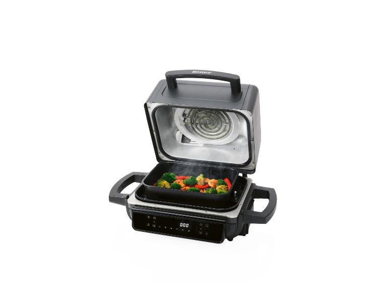 Heteluchtfriteuse met grill- en rookfunctie