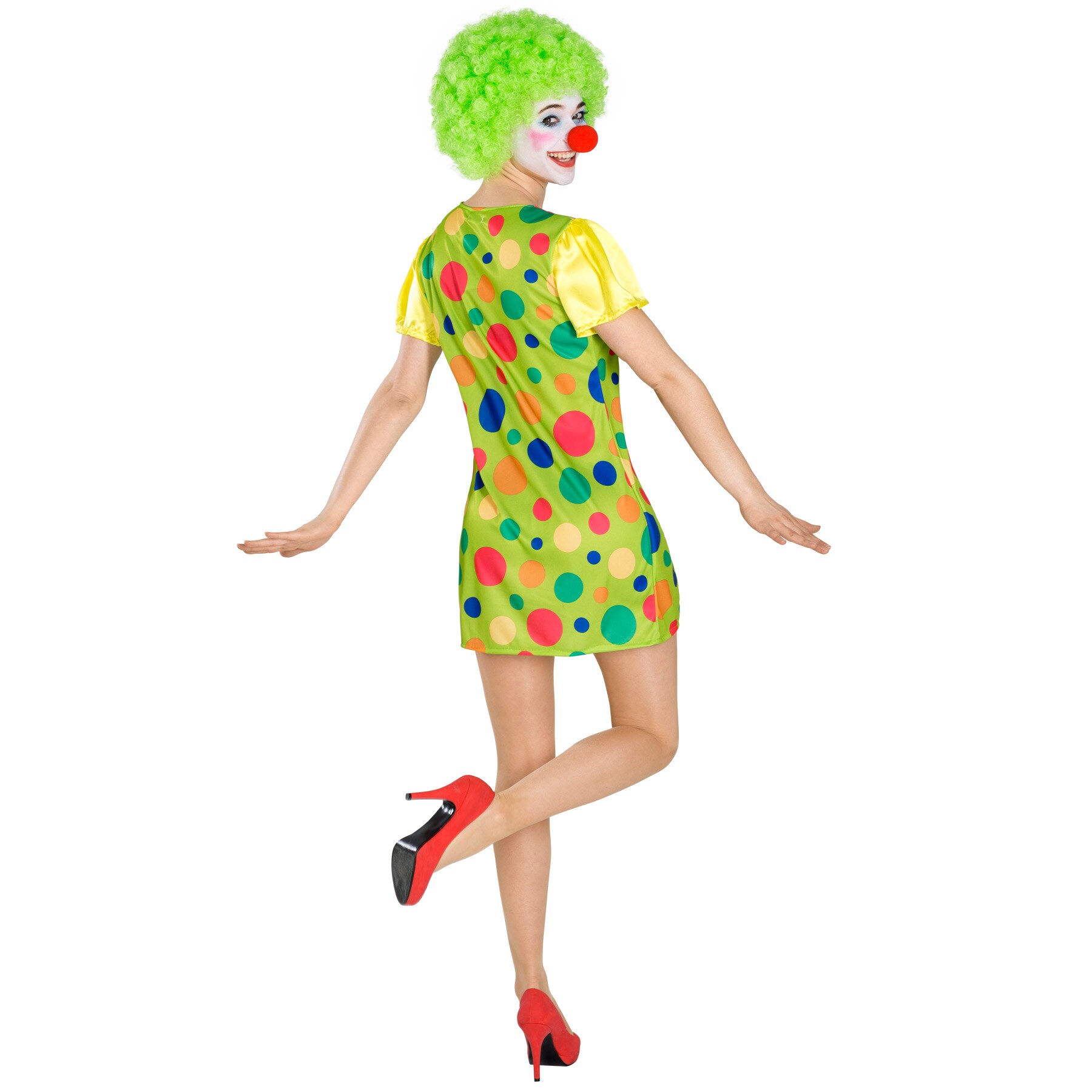 tectake® Frauenkostüm Clown Jekaterina