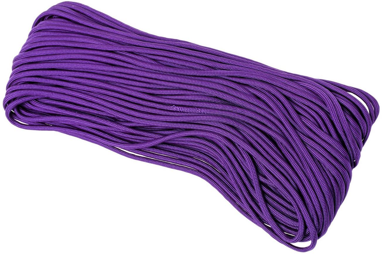 Knivesandtools 550 paracord type III, kleur: purple, 100 ft (30,48 m)