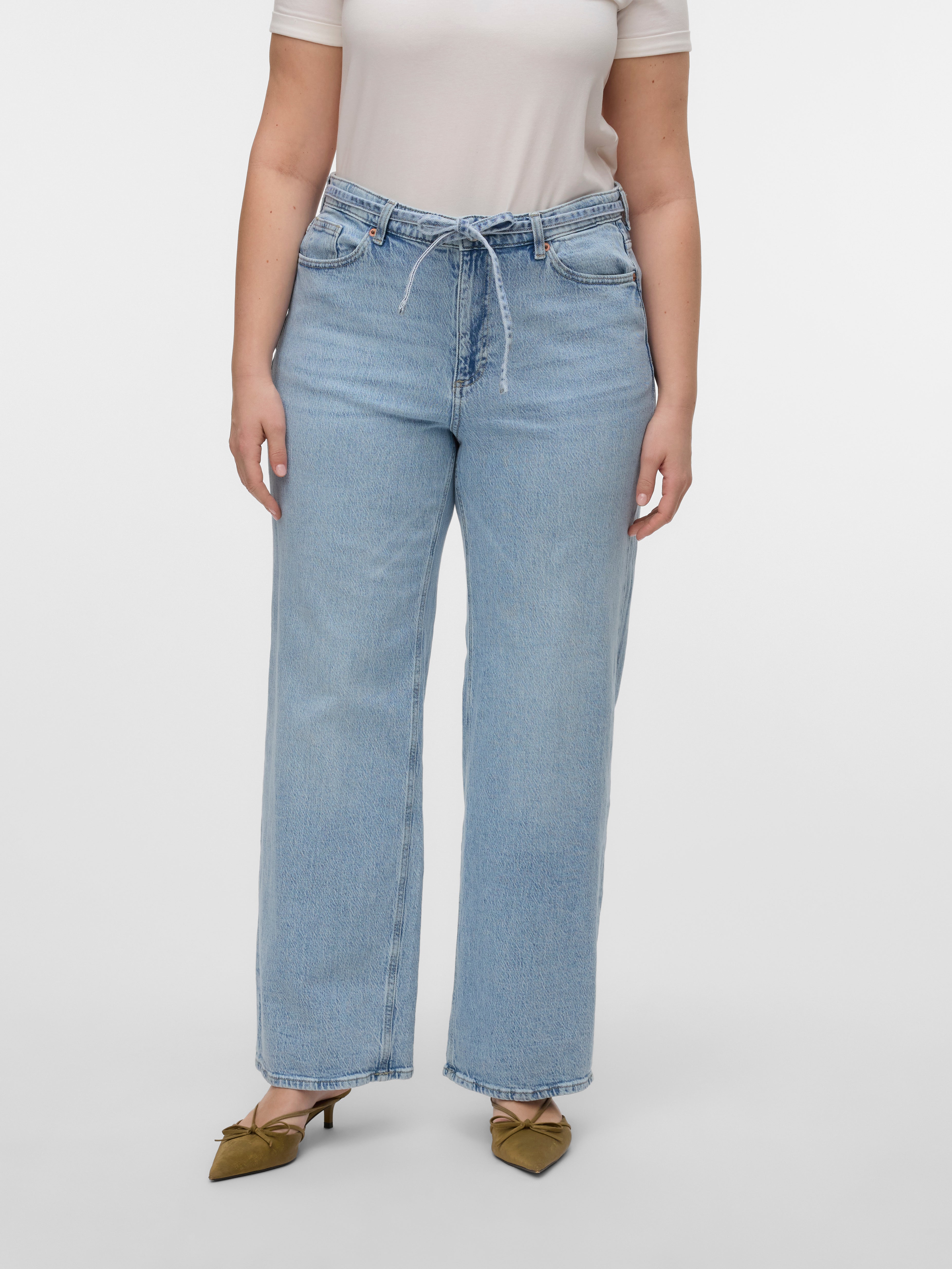 VMCTESSA High rise Wide leg fit Jeans