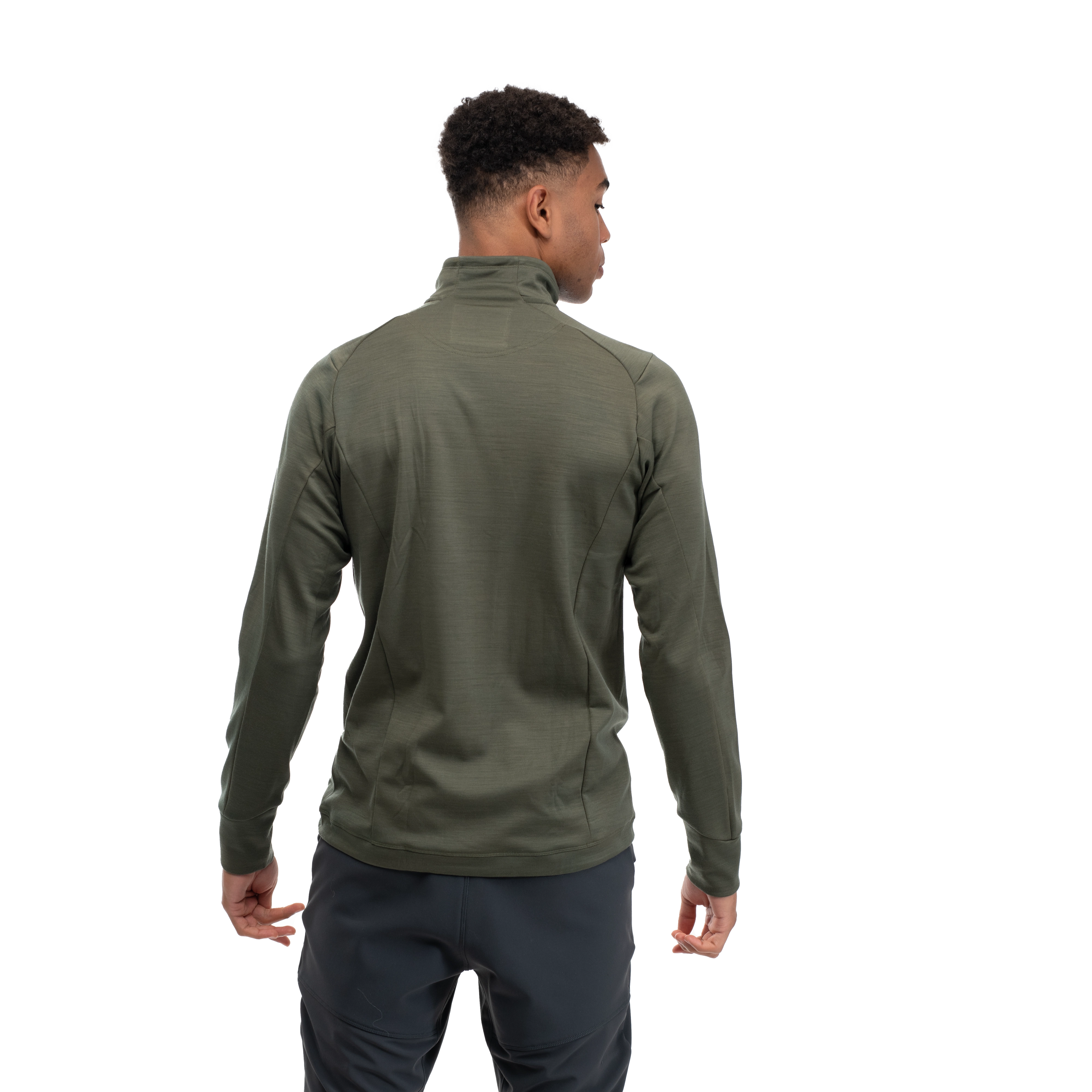 Ulstein Wool Jacket Dark Green Mud
