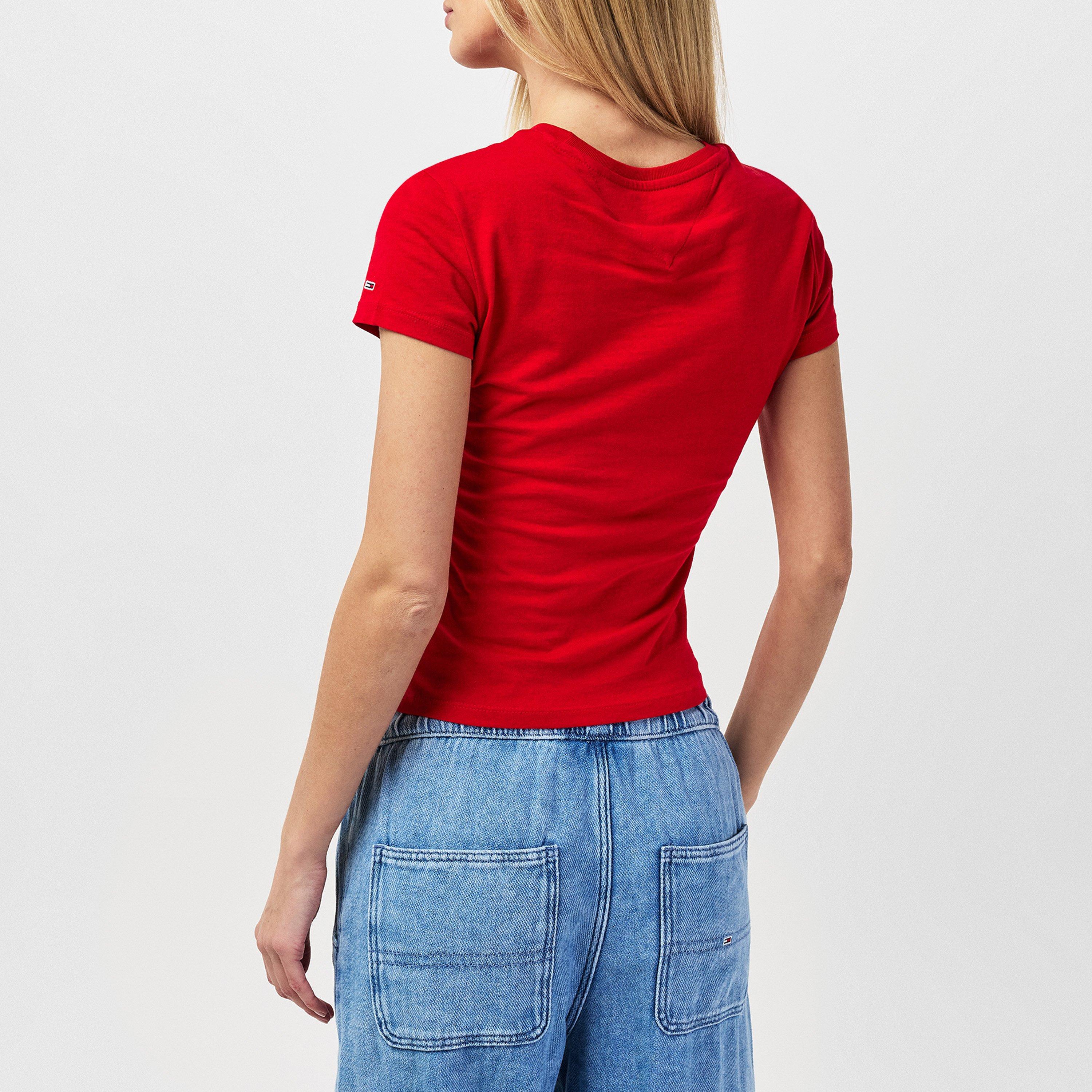 Tommy Jeans TJW SLIM ESSENTIAL LOGO TEE EXT