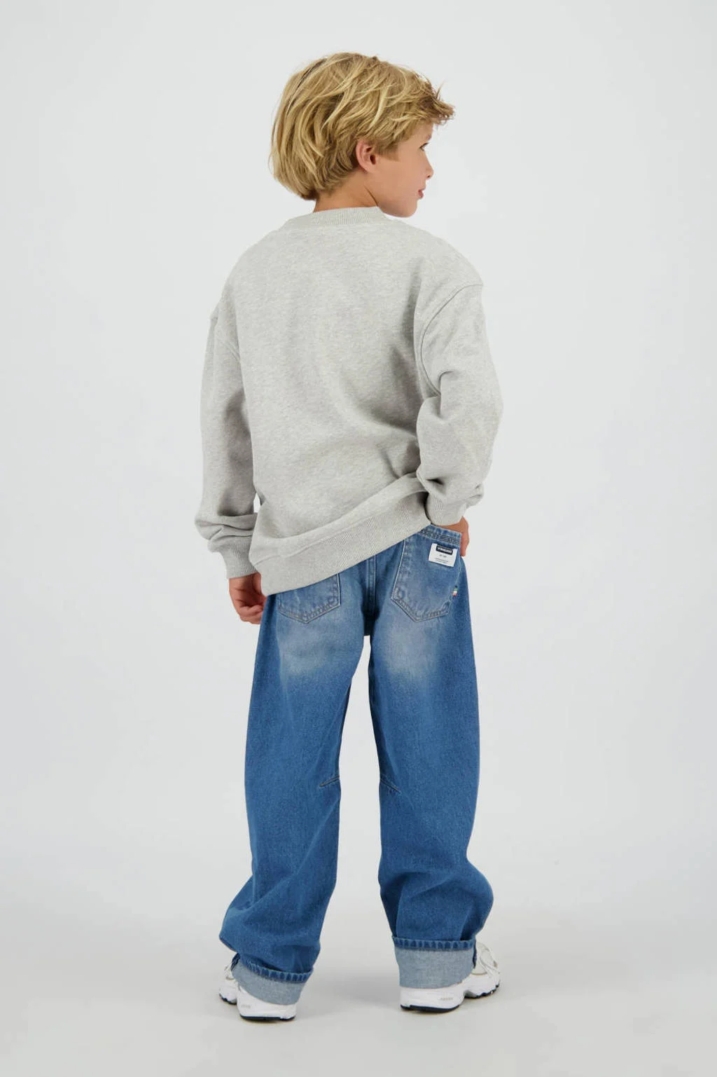 Vingino loose fit jeans medium blue denim