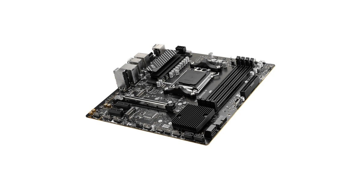 MSIPRO B650M-P socket AM5 moederbord  (Zwart, RAID, 2.5 Gb-LAN, Sound, µATX)