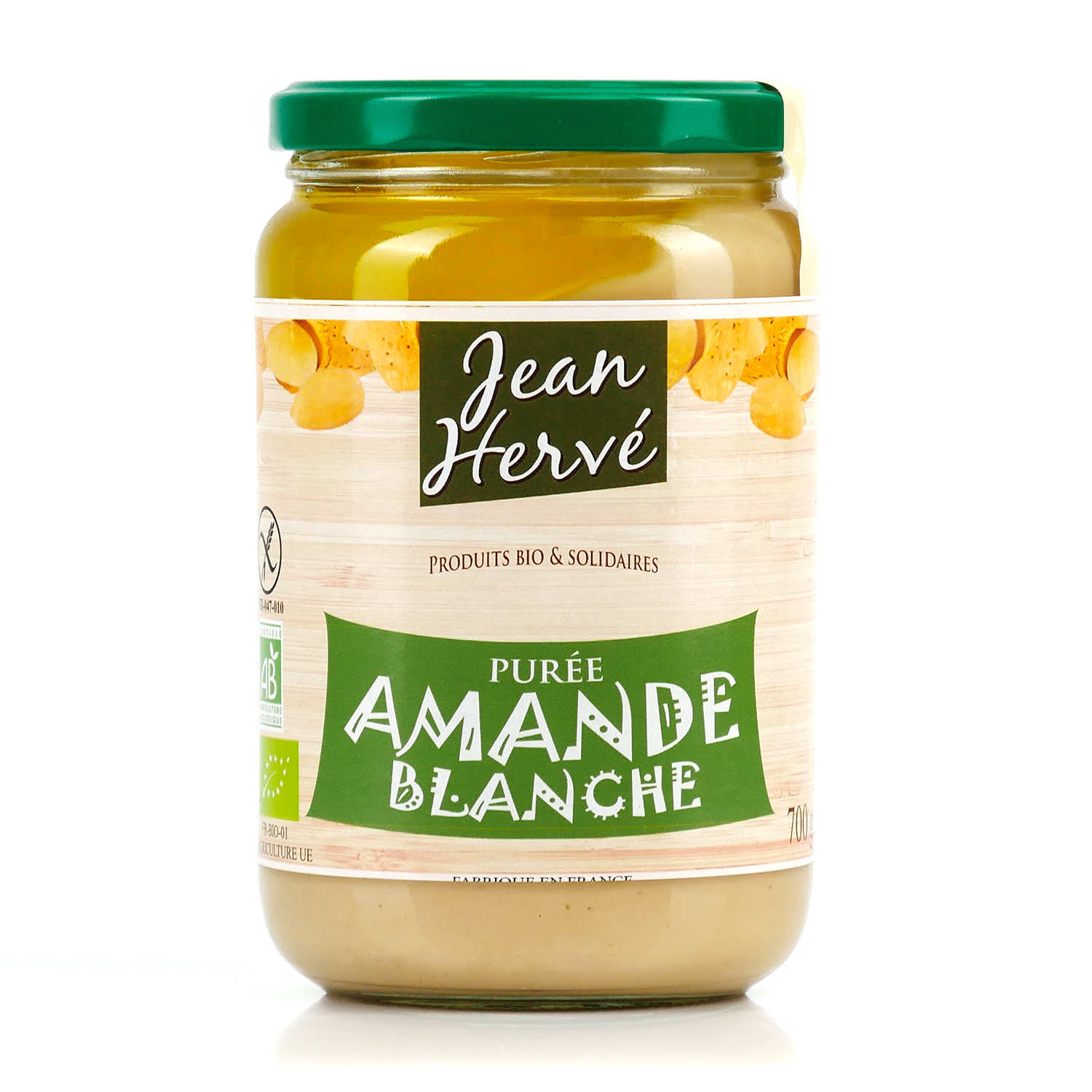 Purée d'amande blanche bio