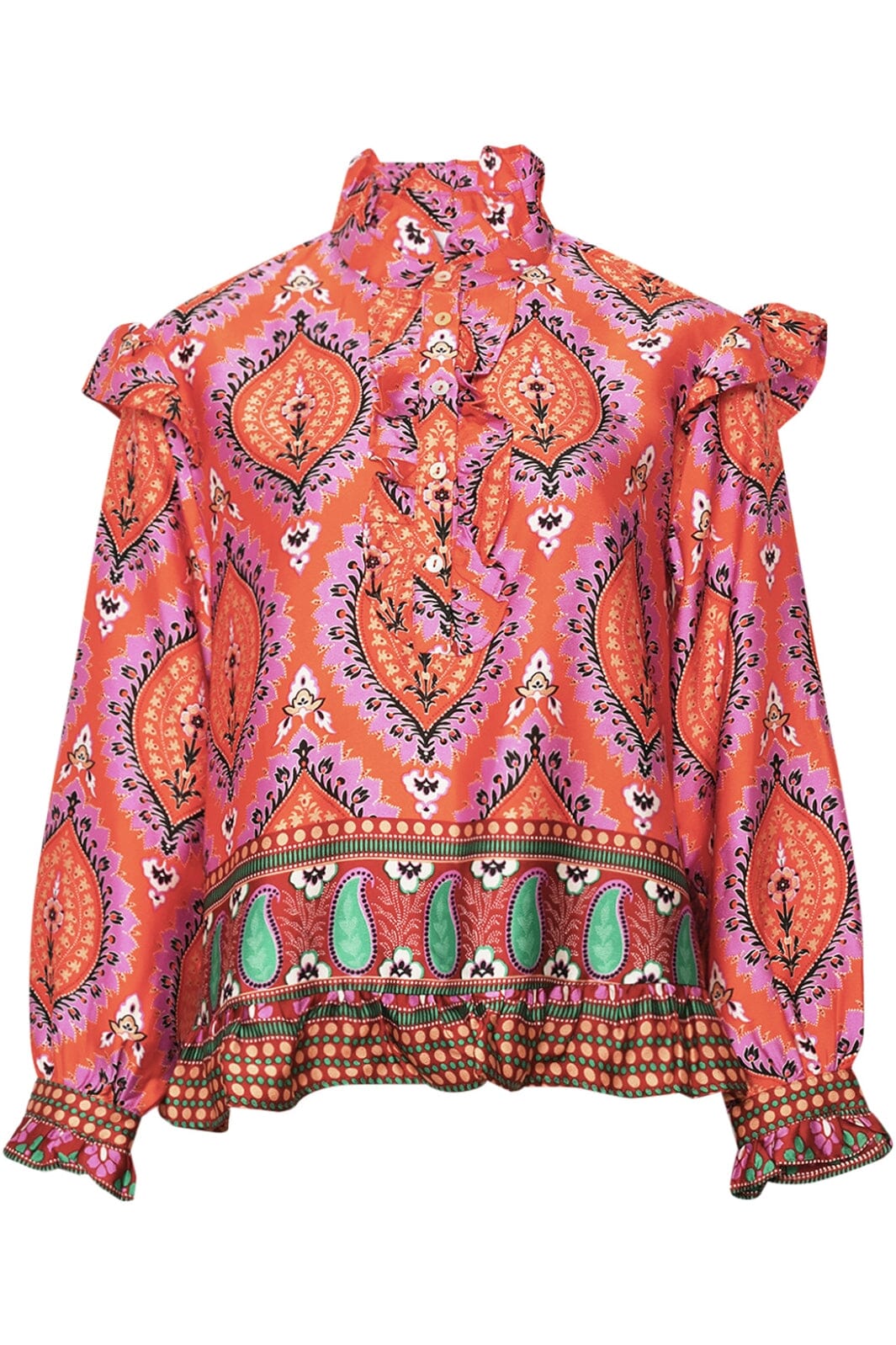 Noella Reno Blouse 1085 trisha print