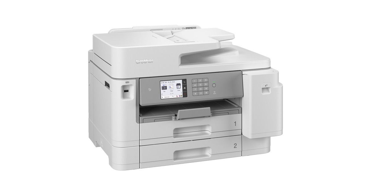 BrotherMFC-J5955DW all-in-one inkjetprinter met faxfunctie  (Grijs, Scannen, Kopiëren, Faxen, LAN, Wi-Fi)