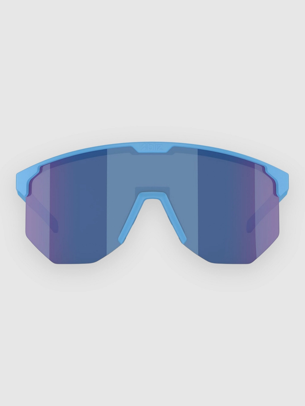 BLIZ Active Eyewear Hero Matt Blue Sunglasses grey w blue mirror