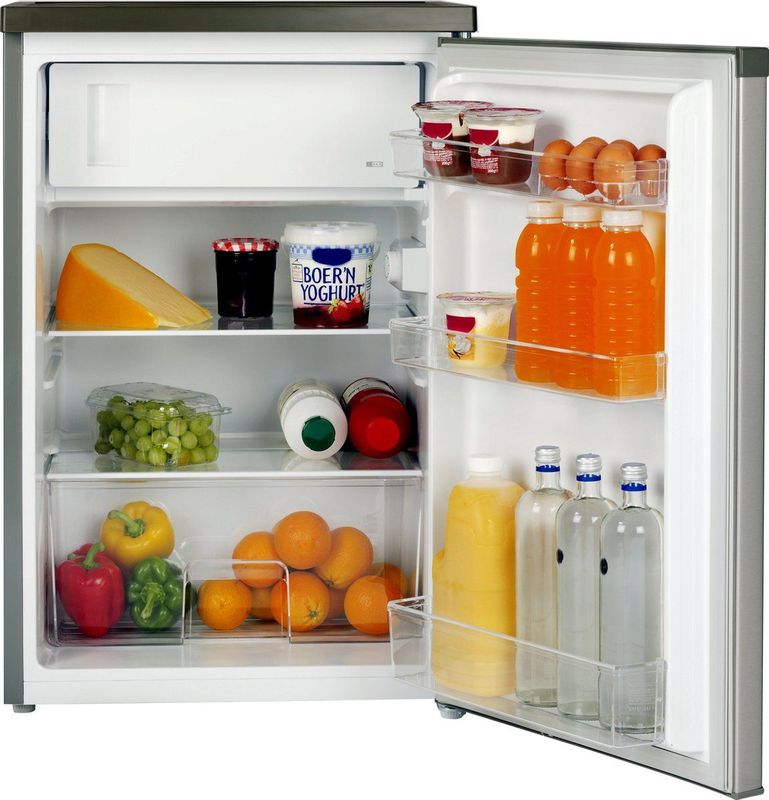 Everglades - EVTT1020 - Tafelmodel Koelkast - Inox Look - 120 Liter