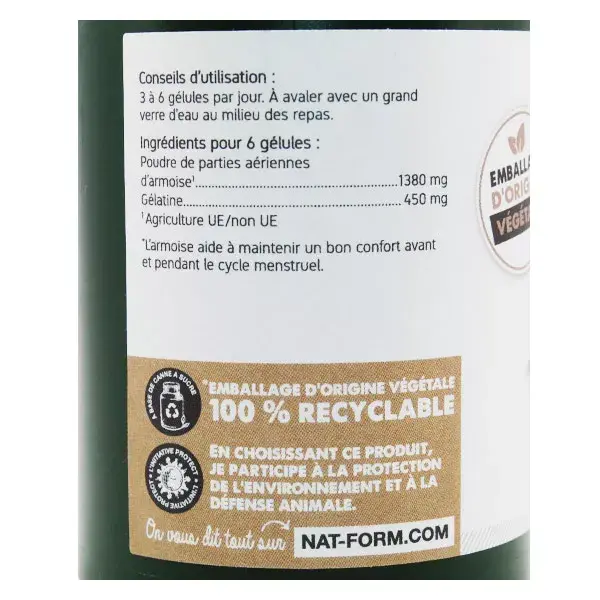 Nat & Form Original Armoise 200 gélules