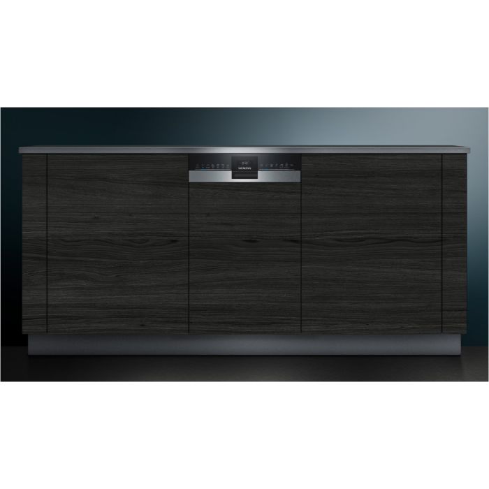 Siemens teilintegrierter Geschirrspüler iQ300 SR53ES28KE Edelstahl