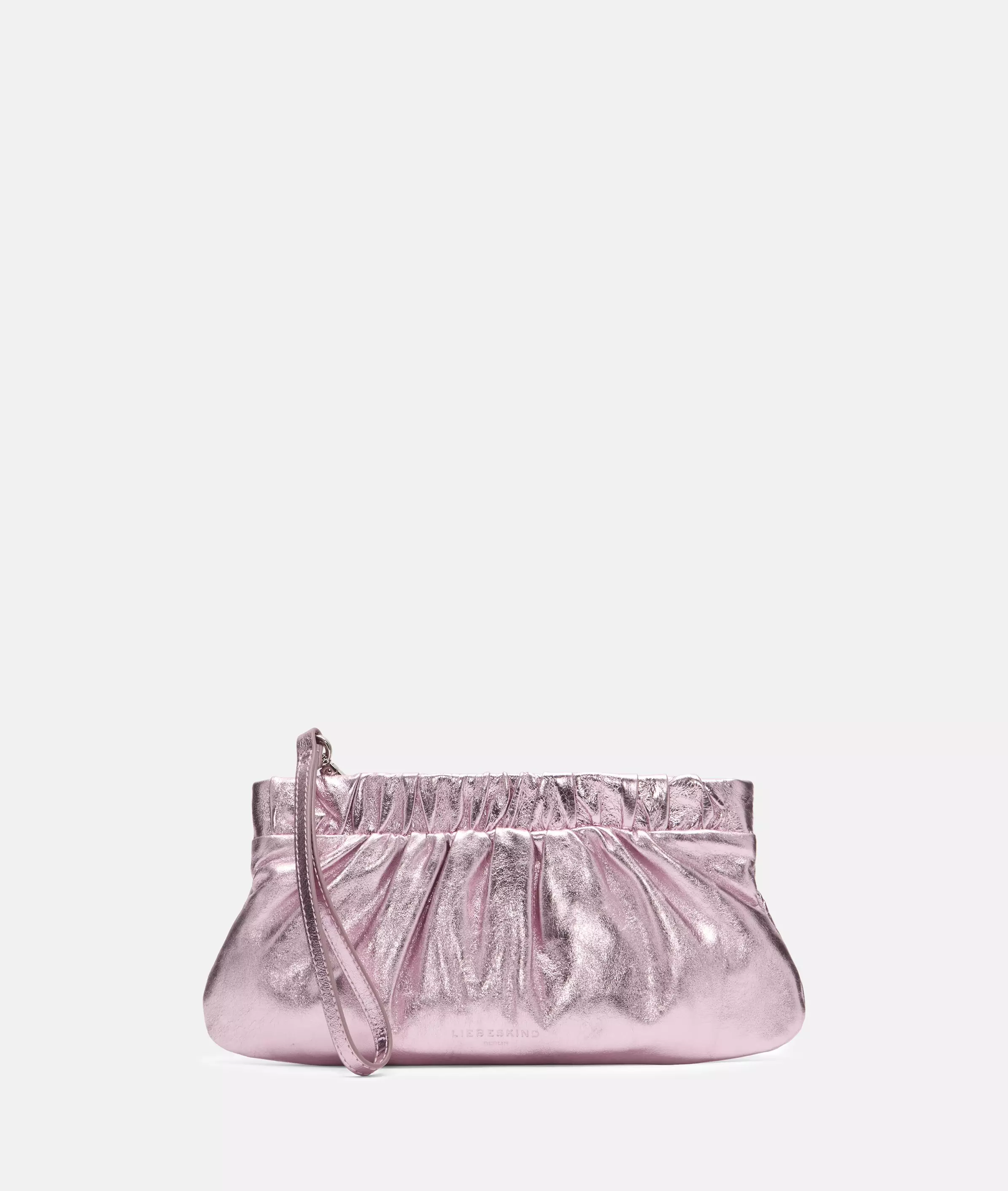 Clutch S Handy clutch with metallic finish
