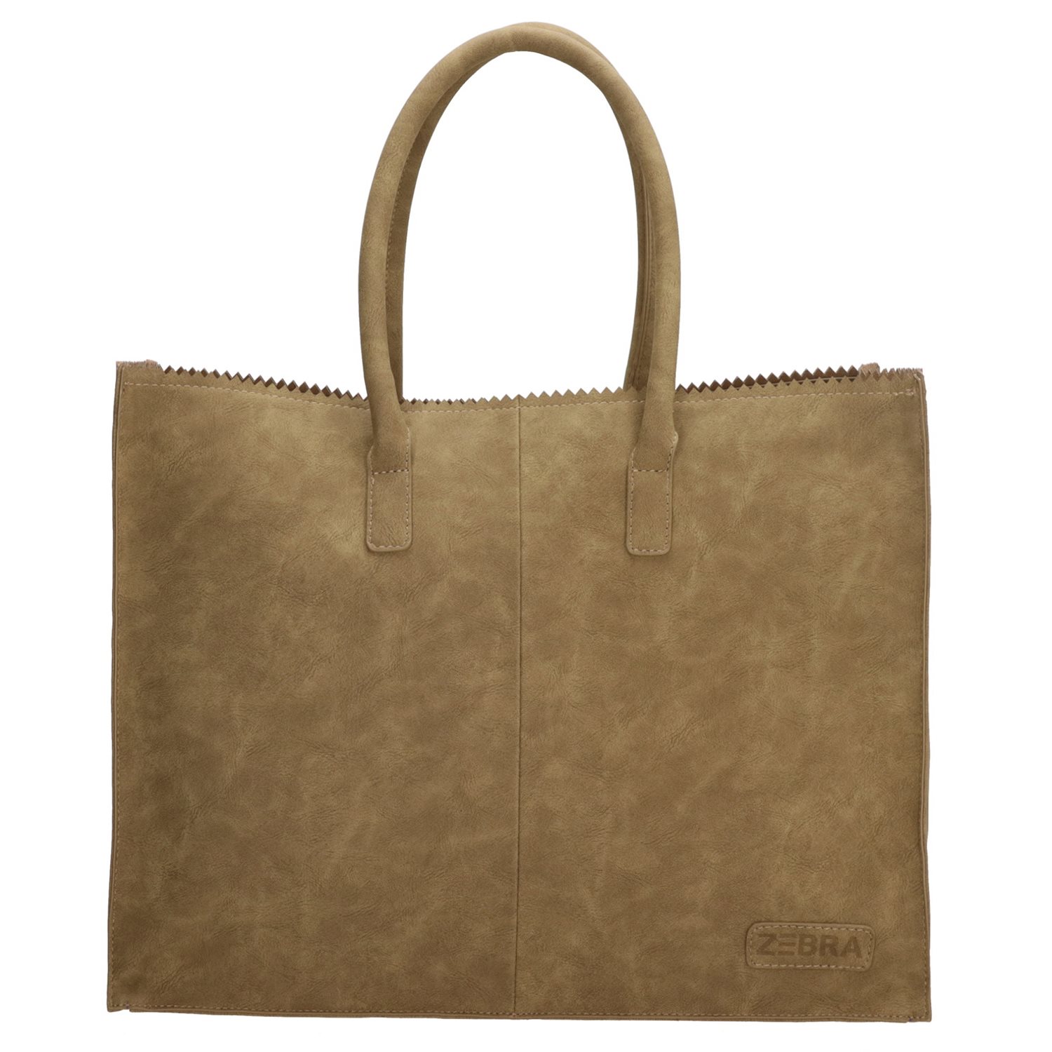 Zebra Trends Lisa XL Shopper olijfgroen