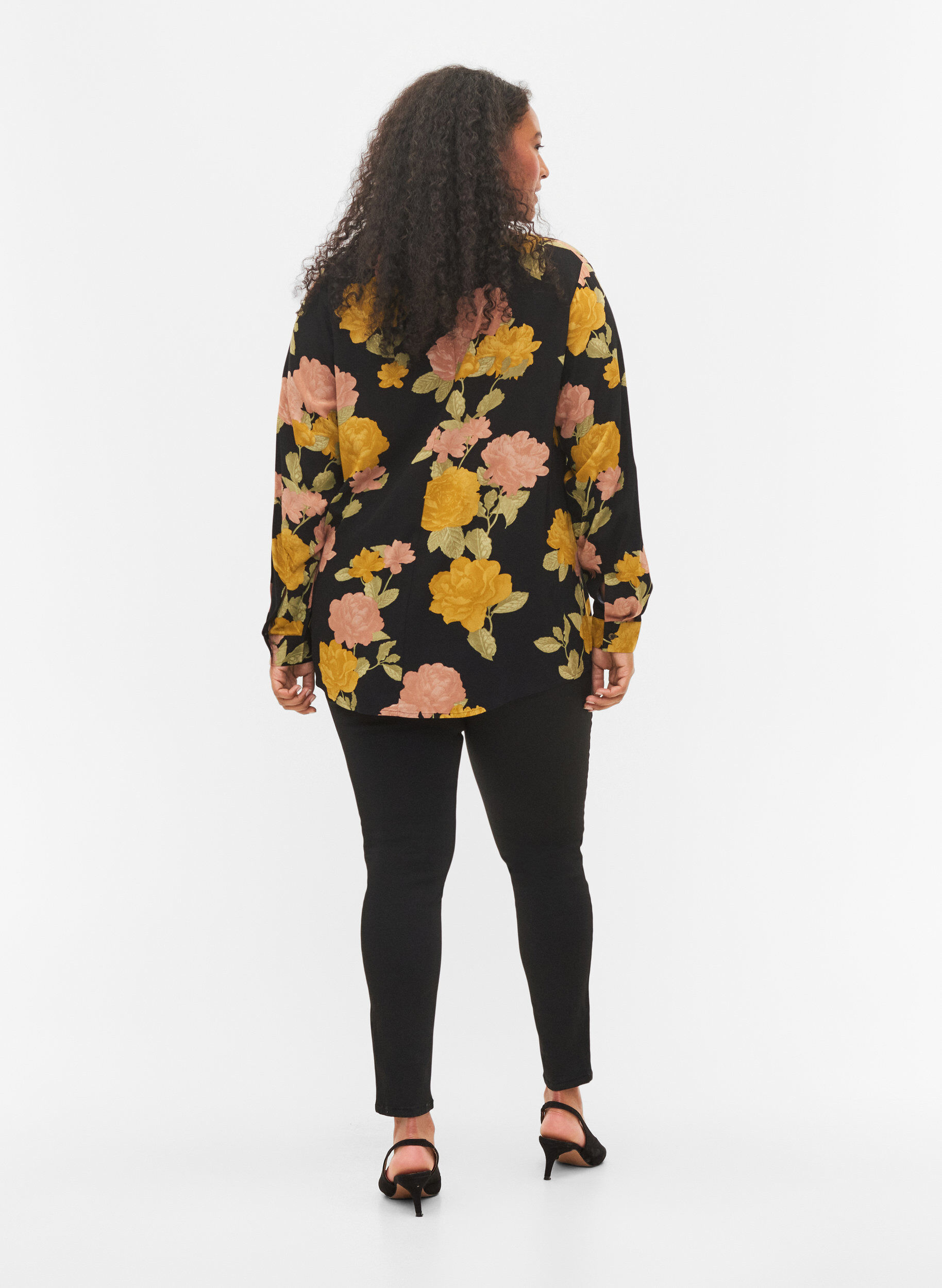 Stay black Amy jeans med høj talje
