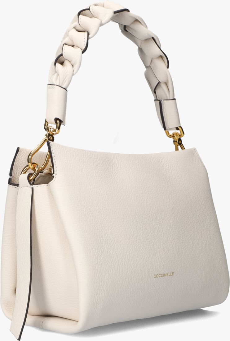 witte coccinelle schoudertas boheme grana double