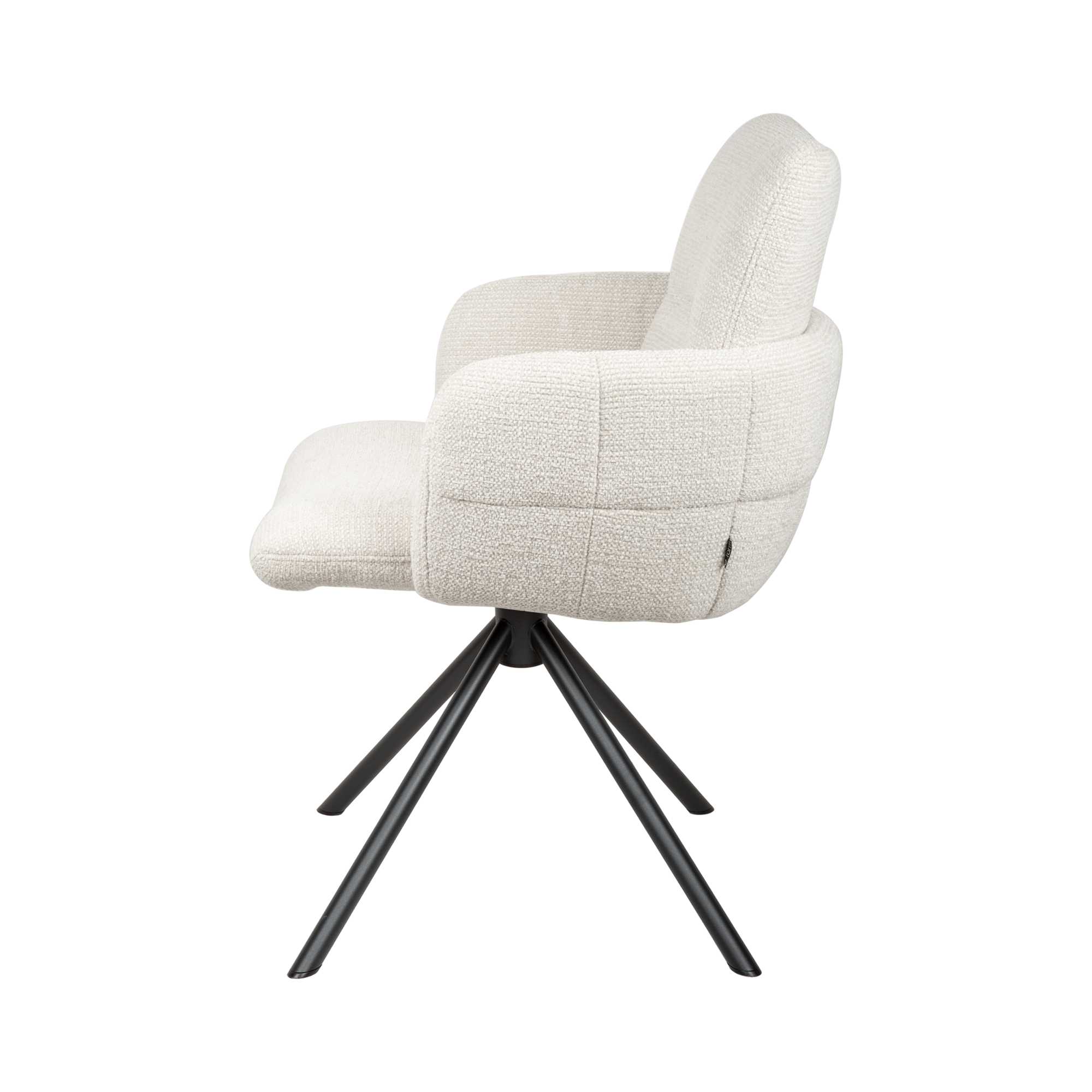 Eetkamerstoel Nilo stof beige