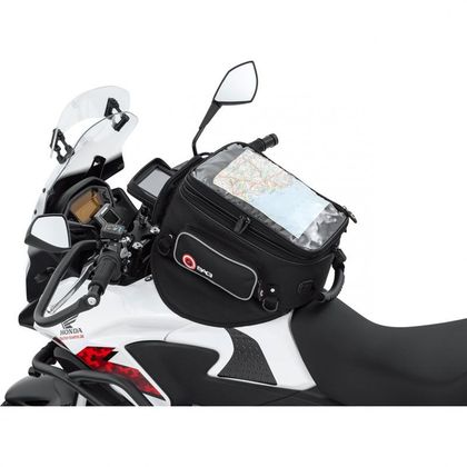 Sacoche réservoir Q Bag Tank Bag 01 magnet Strap (12 à 23 Litres) Universel - Noir