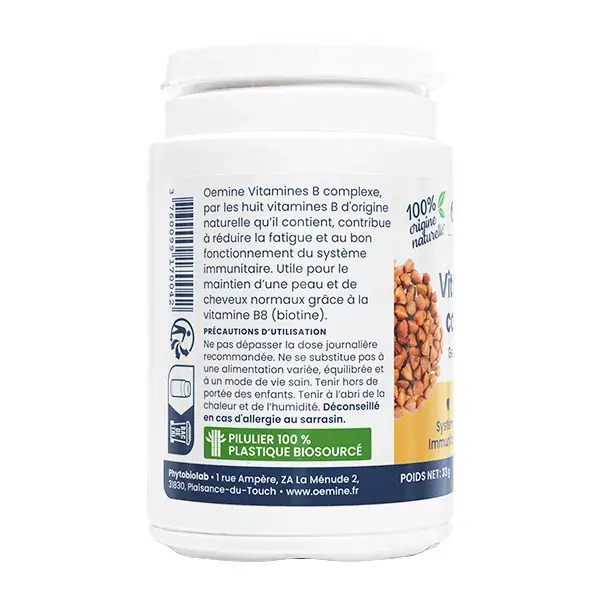 Oemine B Concentré de Germe de Sarrasin 60 gélules