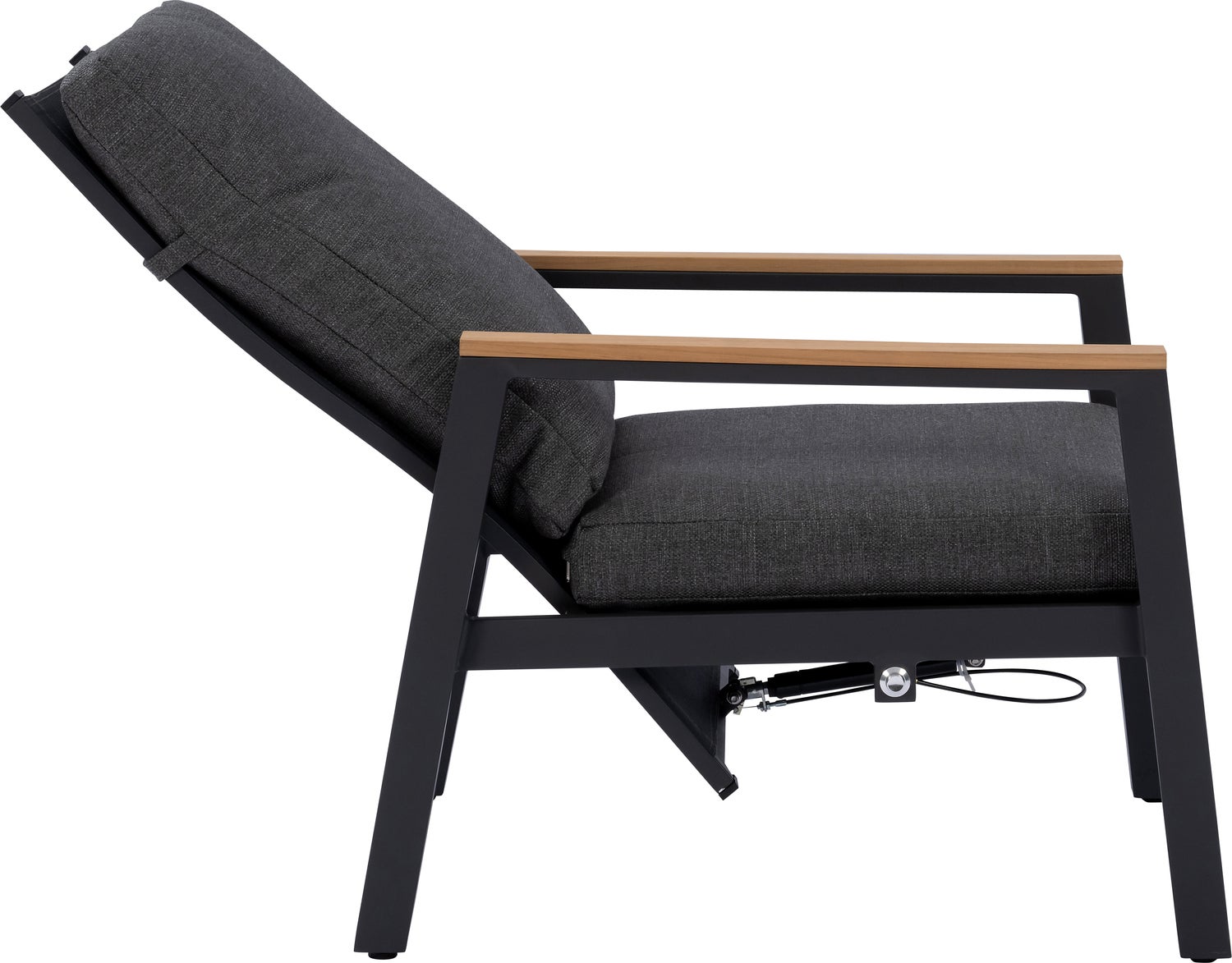Intratuin loungestoel Hidde antraciet