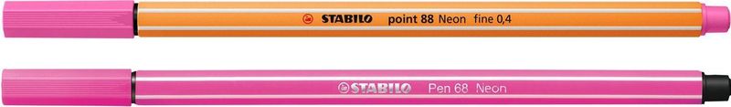 STABILO - Kleurpotloden - Stiftetui - Roze - Veelkleurig - 8 Stuks
