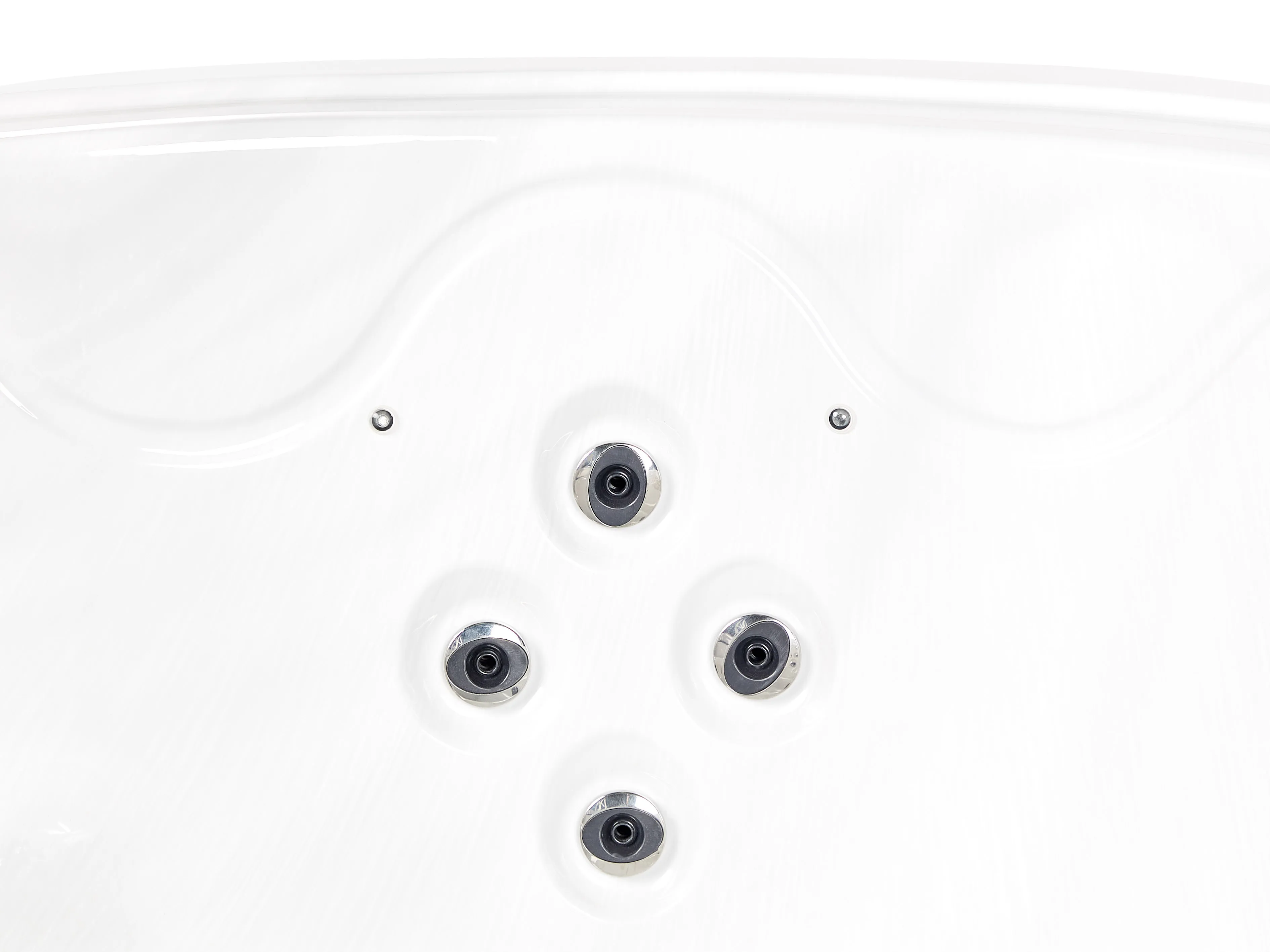 Buiten hottub met LED MARFIL Wit