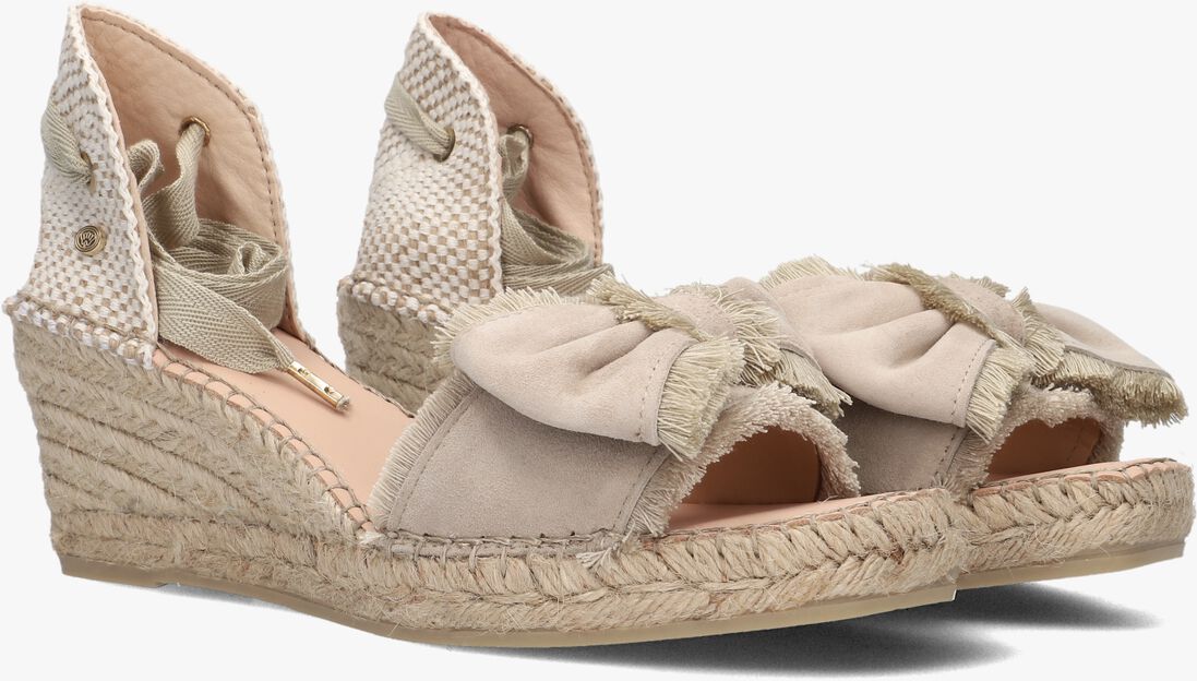 taupe fred de la bretoniere espadrilles eve bow