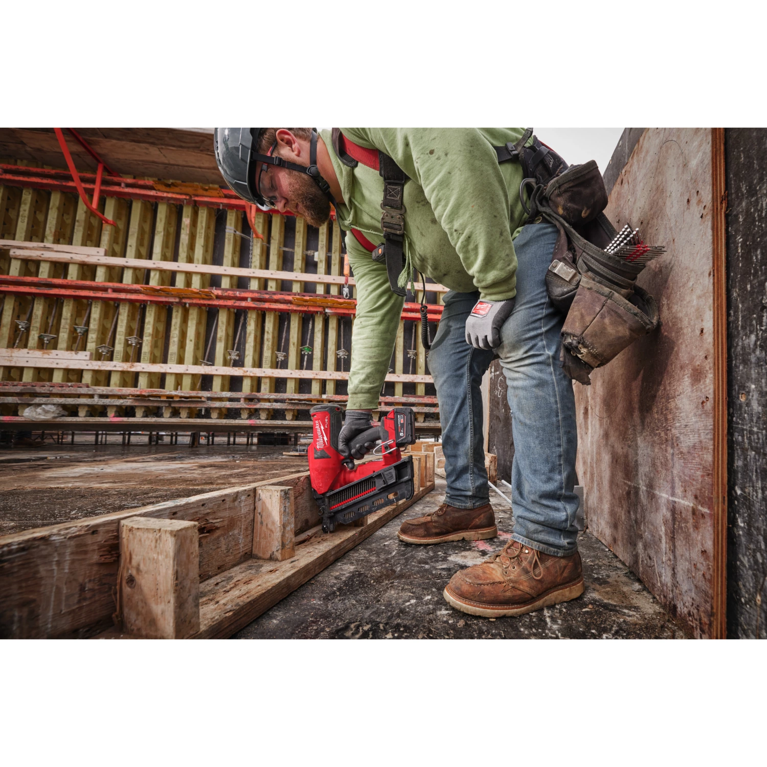 Milwaukee M18 FDN-0C 18V Li-ion accu Duplex tacker body in koffer