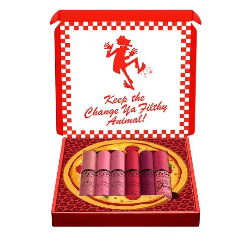 Home Alone Butter Gloss Pizza Vault Pink and Red