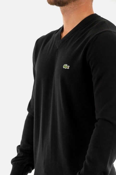 Pull hiver lacoste ah1951 031 noir