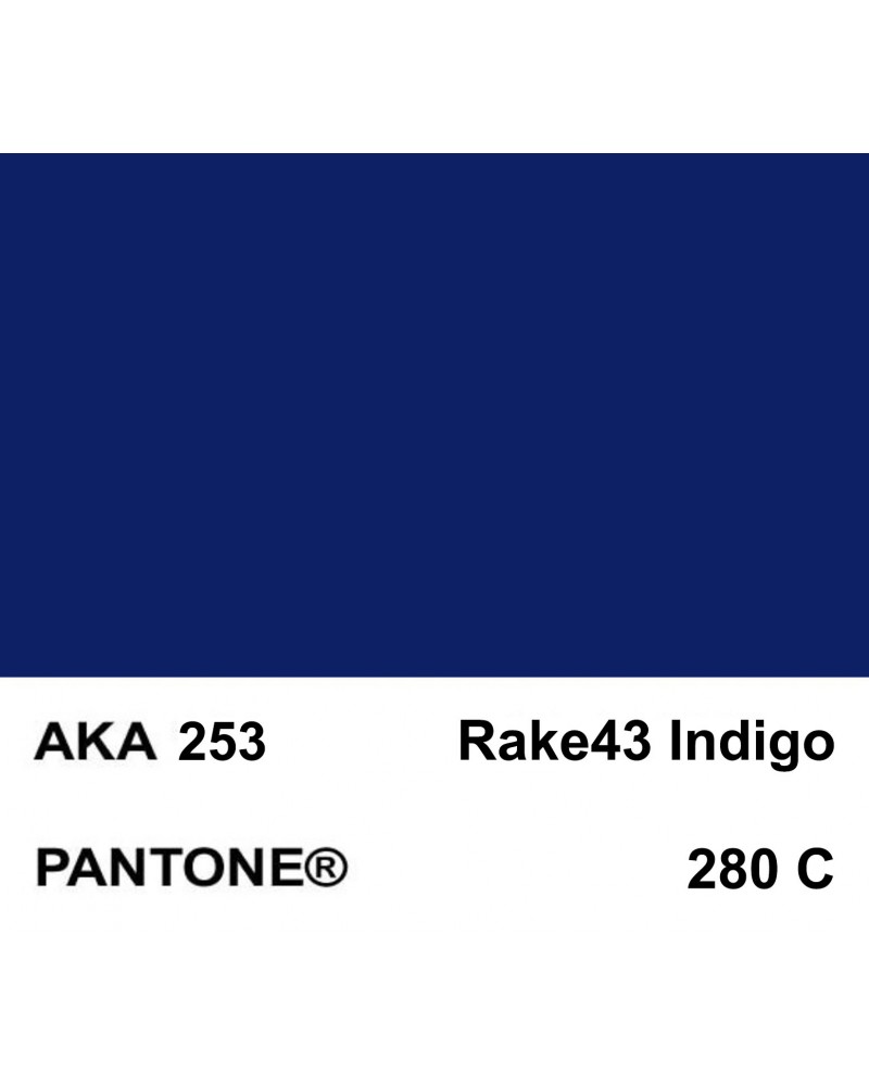 Rake43 Indigo -  Pantone  280 C
