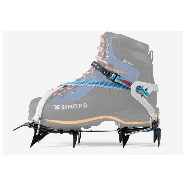 Simond - SIMOND - Crampon Caiman Straps - Crampons d'alpinisme