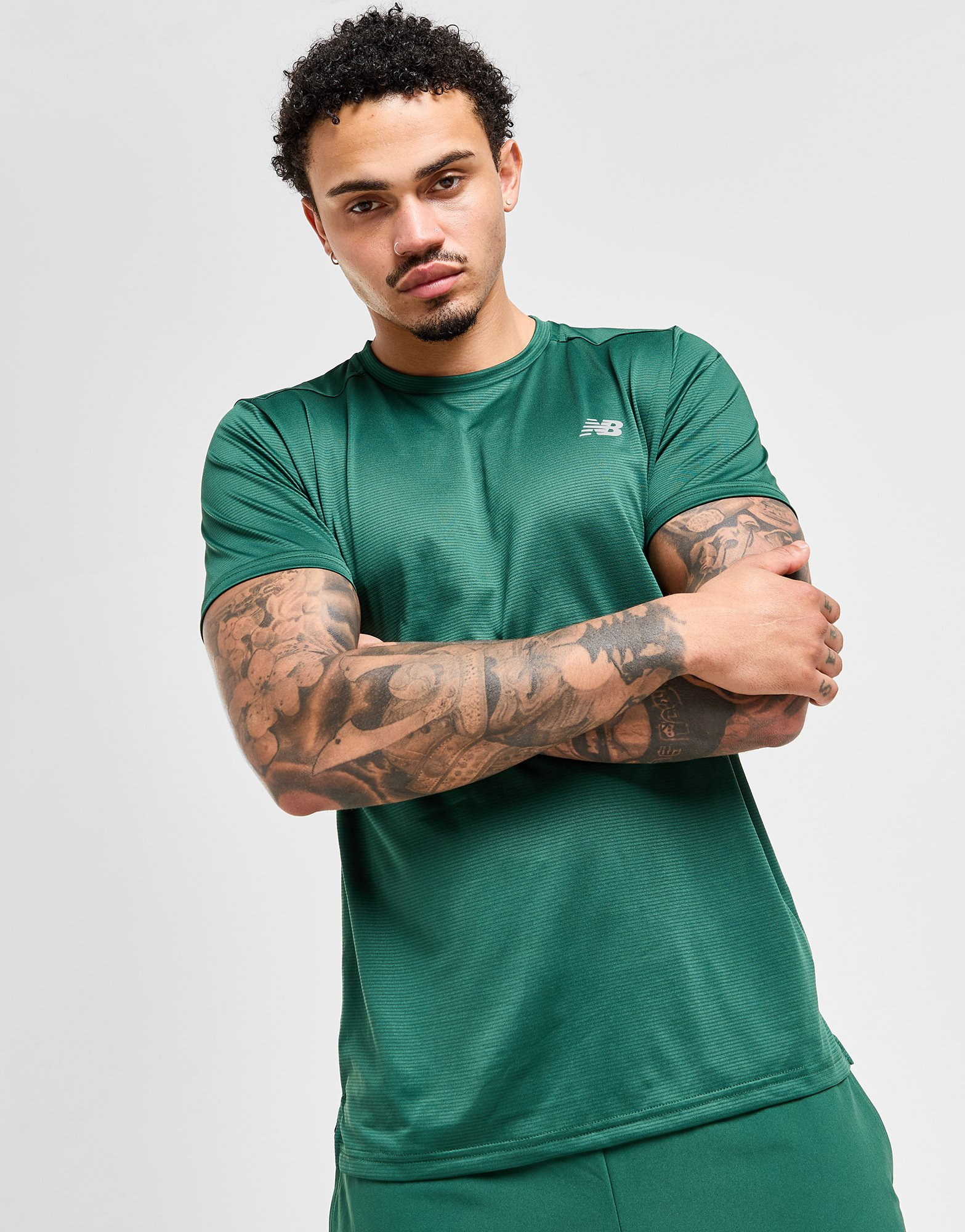 New Balance T-shirt Essential Run Homme