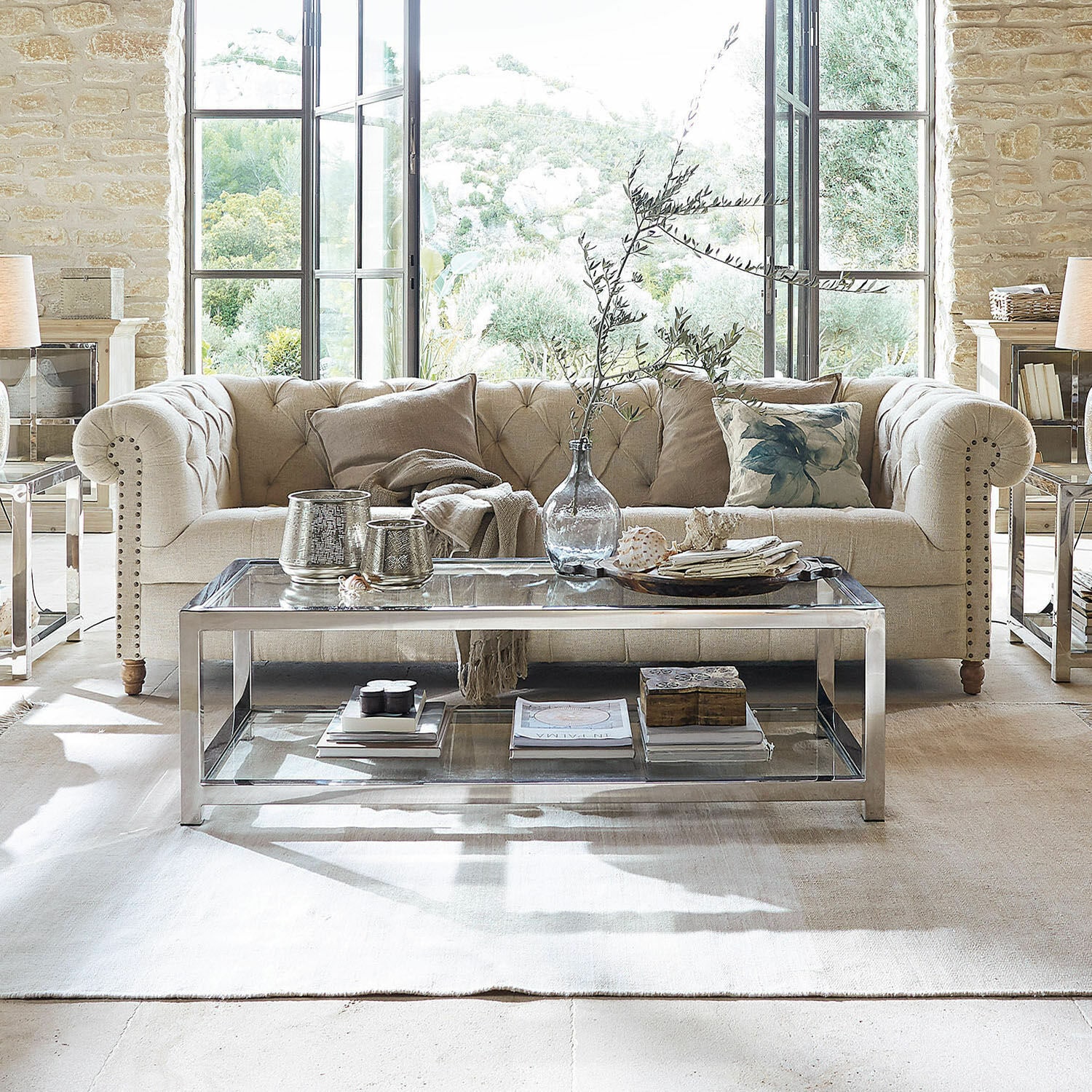 Sofa Parpeville leinen