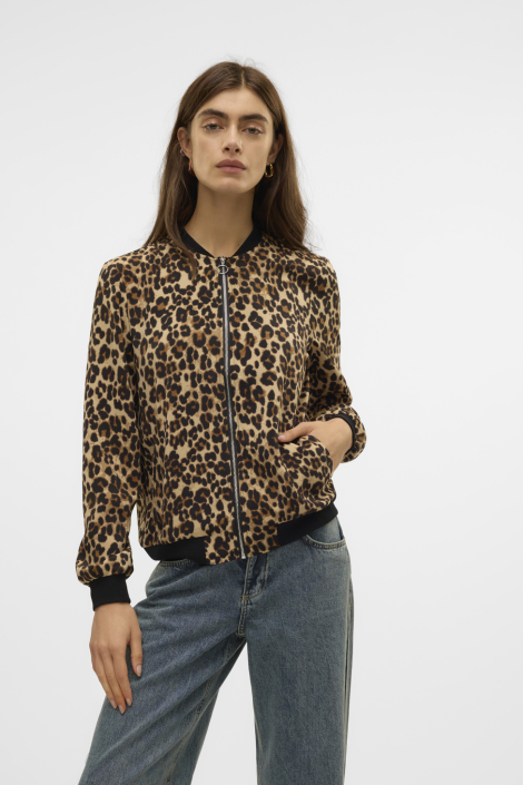 Vero Moda camel dames vest