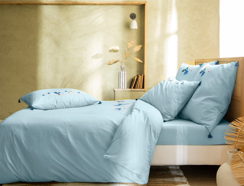 Linge de lit-Oiseaux de paradis
