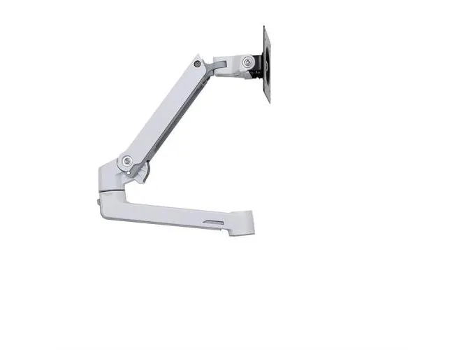 Ergotron LX Extension and Collar Kit - Komponenter til montering (drejelig arm, installations-hardware, hættedække, pælkrave) - for Monitor - hvid med grå nuancer - pælmontering - for P/N: 45-537-216