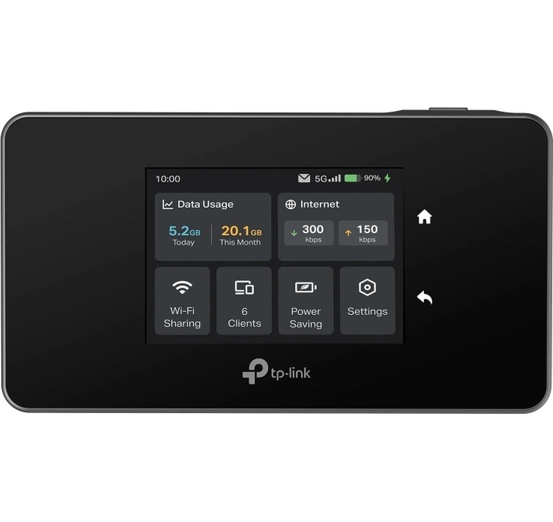 5G Router M8550<br>WLAN-Router Dual-band 2.4 GHz + 5 GHz oder 2.4 GHz + 6 GHz Schwarz