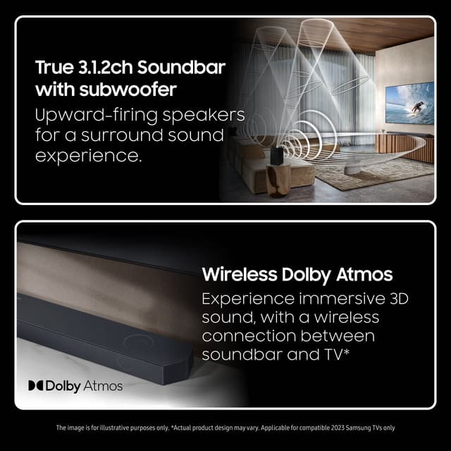 Samsung 3.1.2ch HW-Q610C soundbar (sort)