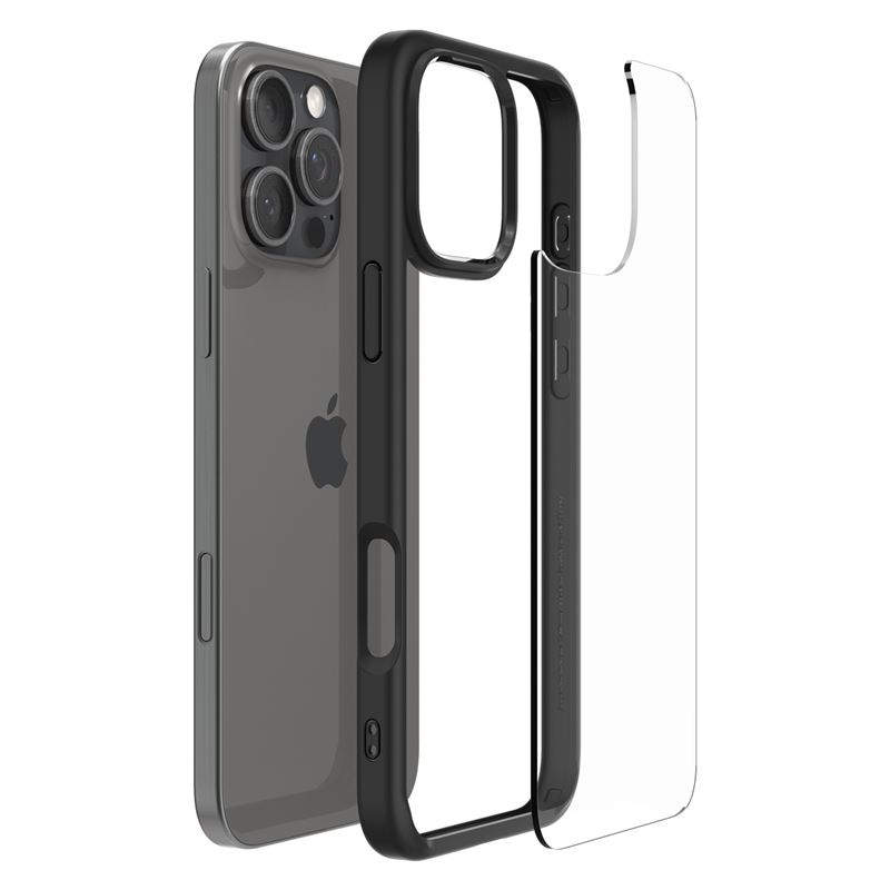 iPhone 16 Pro Ultra Hybrid Case Hülle (ACS08125) - Schwarz