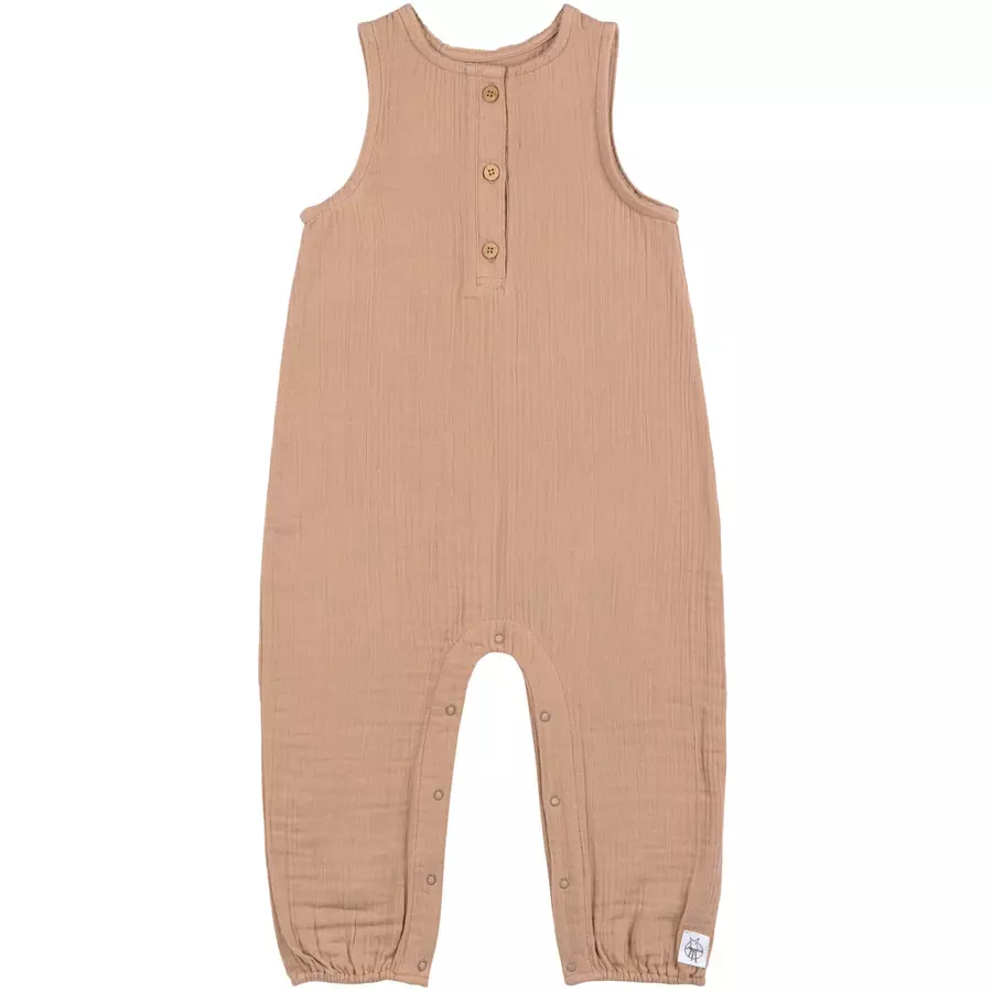 LÄSSIG Musselin Jumpsuit maple