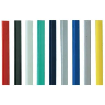 Durable 293001 Klemmschiene, A4, 3mm, schwarz, 50 Stück