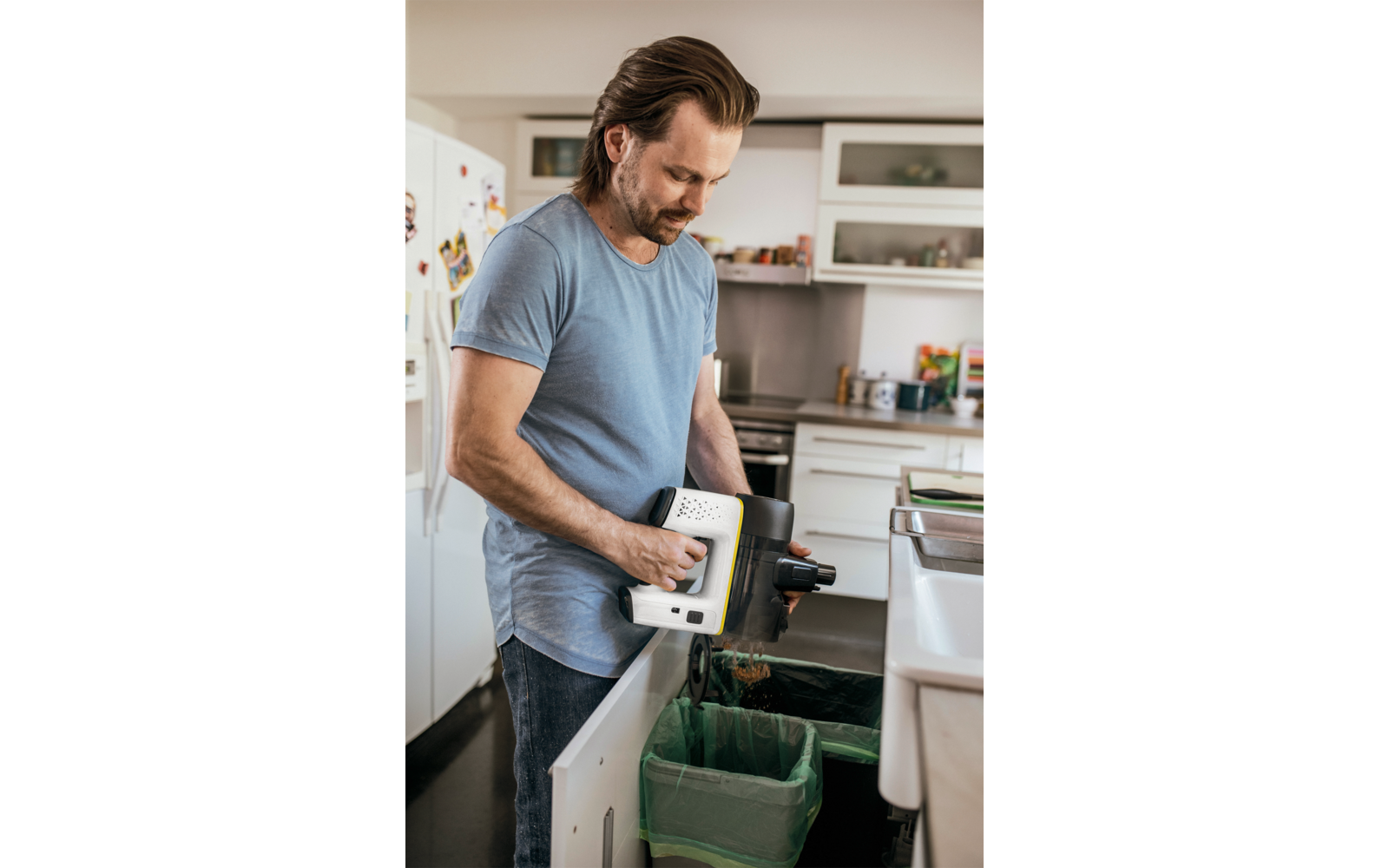 Kärcher Akku-Staubsauger VC 6 Cordless ourFamily Car inklusive Wandhalterung mit Ladefunktion