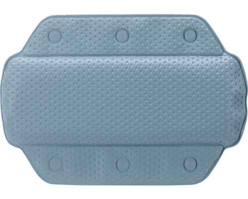 Badmattenset Kleine Wolke Calypso 2-delig blauw 72 x 36 cm met nekkussen