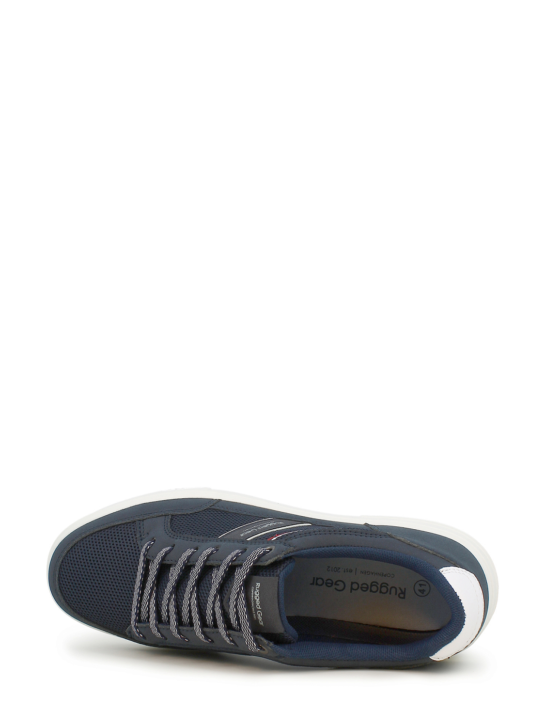 Rugged Gear Navy Retro Tennis sneaker