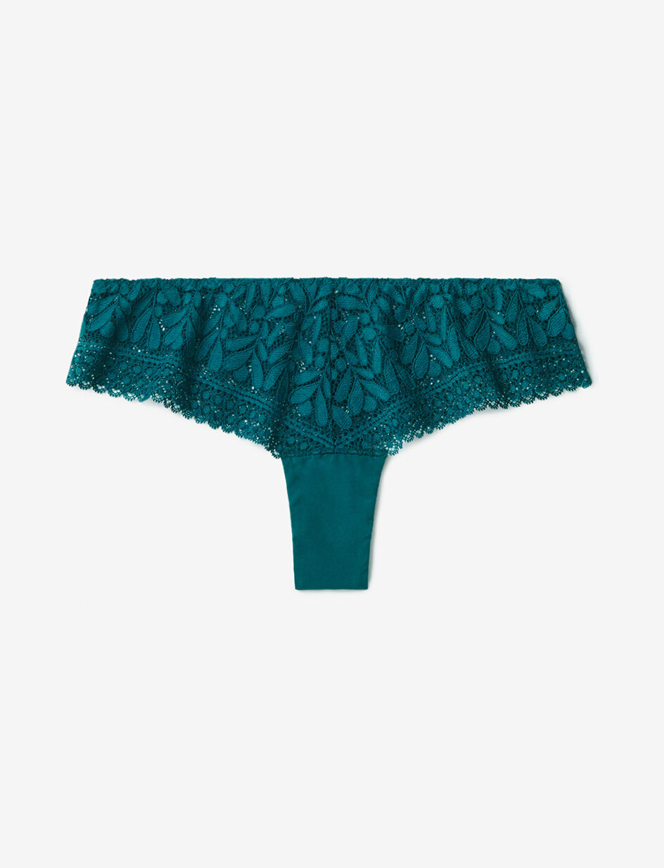 Tanga - bleu canard