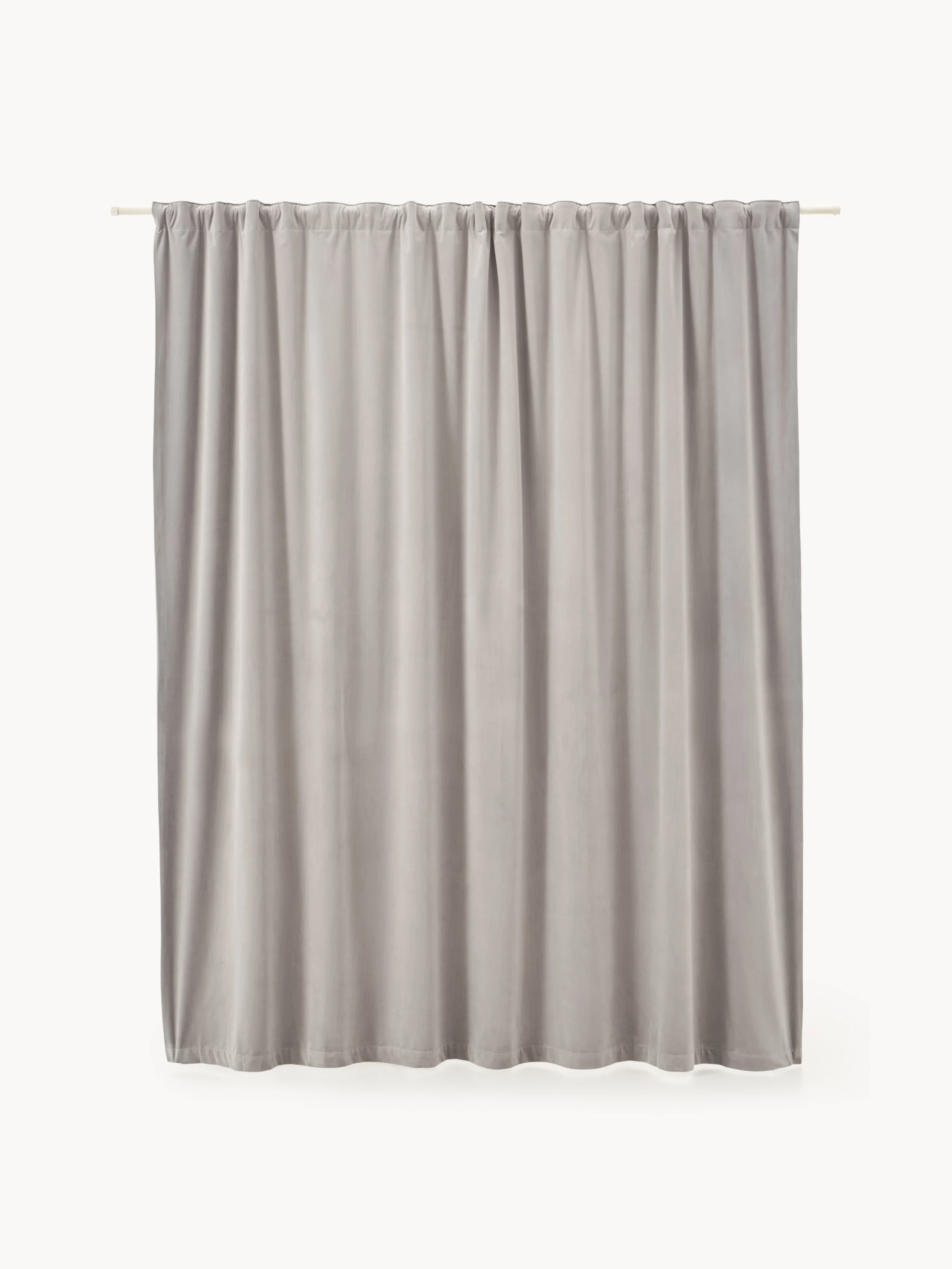 Fluwelen dim-out gordijn Rush, B 270 cm