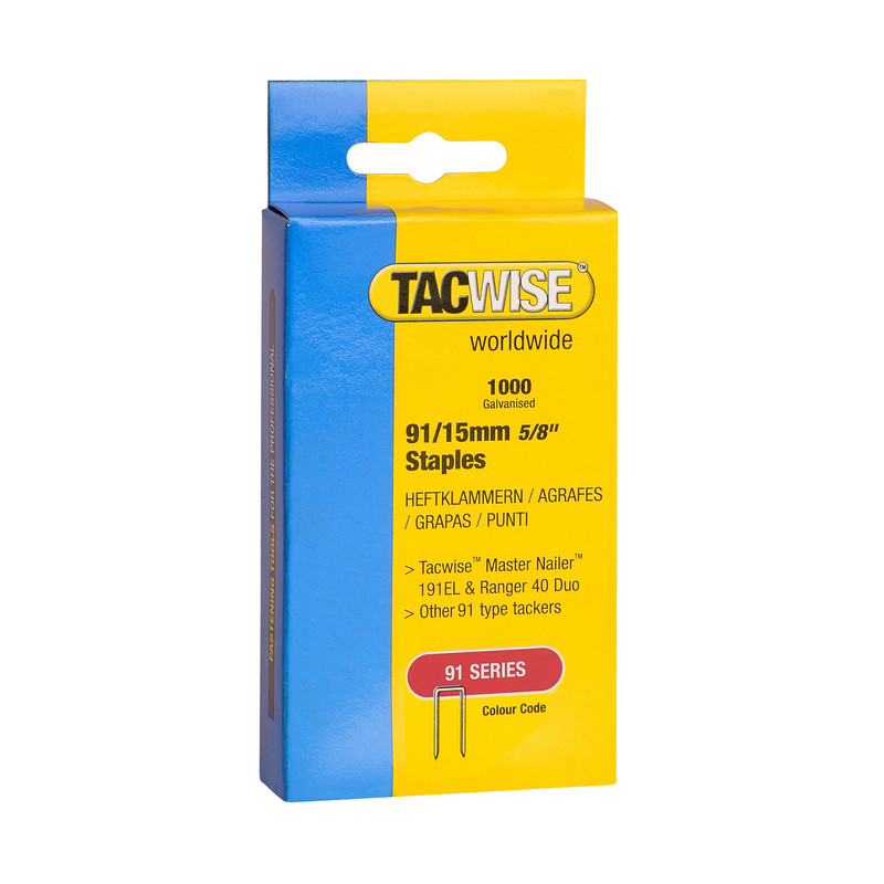 Tacwise nieten 91 Series 15mm