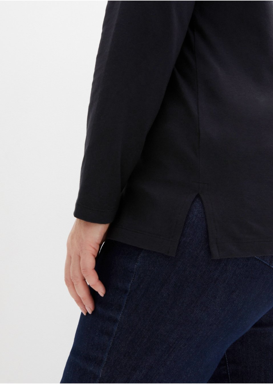 T-shirt avec imprimé ornemental et strass