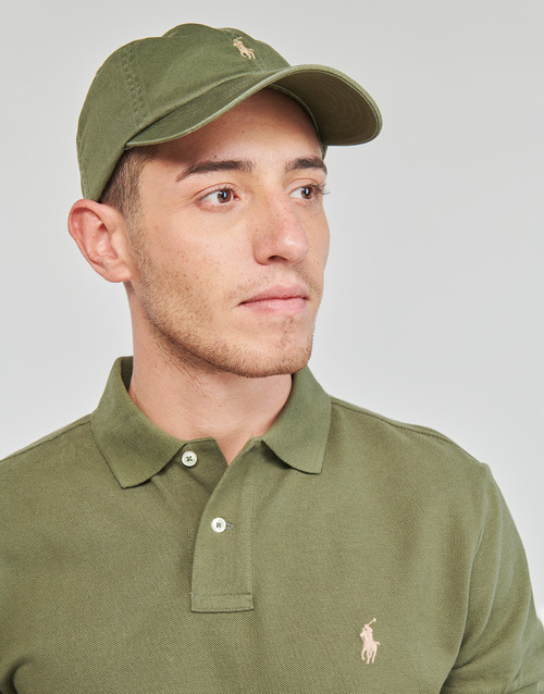 Polo Ralph Lauren - POLO AJUSTE SLIM FIT EN COTON BASIC MESH Kaki / Dark / Sage