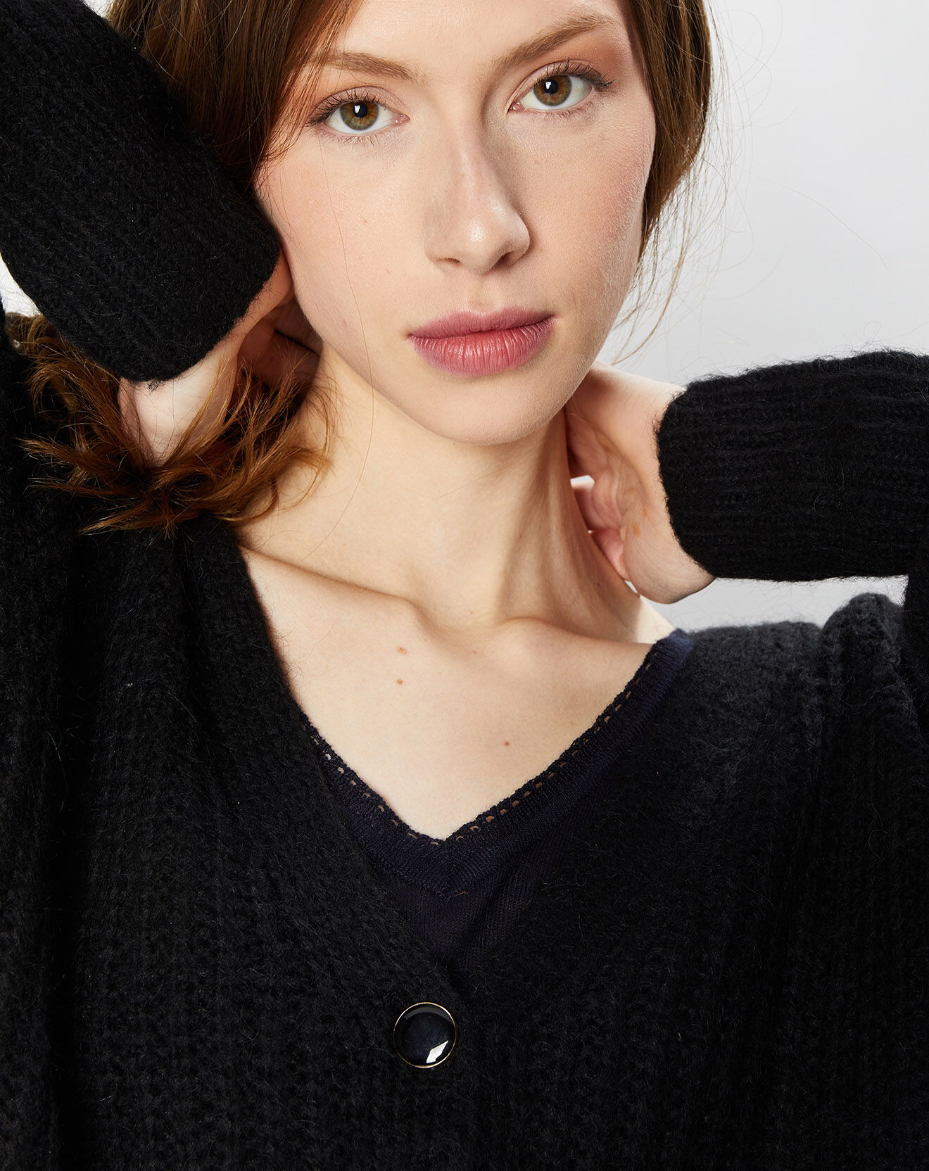 La Petite Etoile Gilet Adelina noir